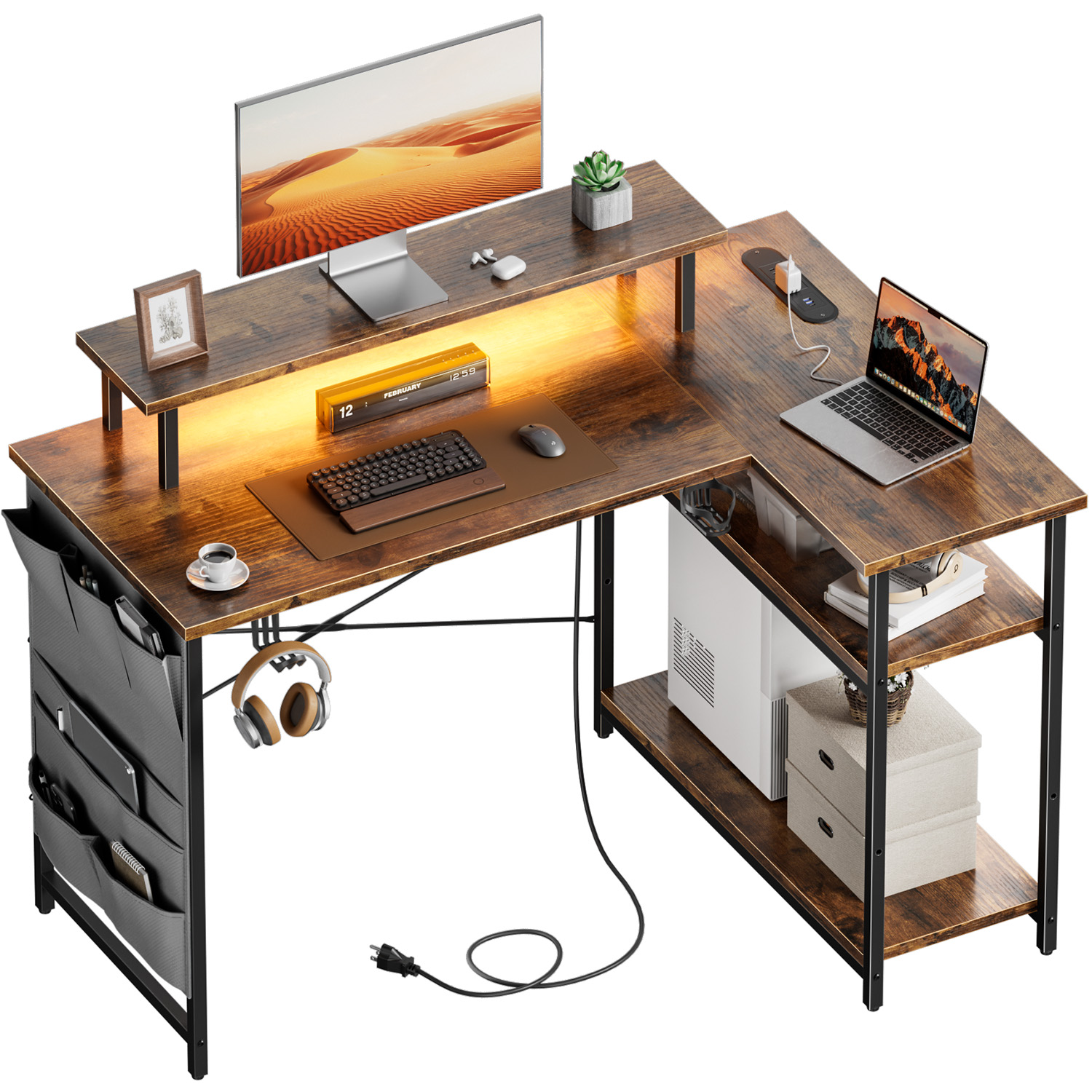 Office Furniture Suppliers - Mesa de Computador em Forma de