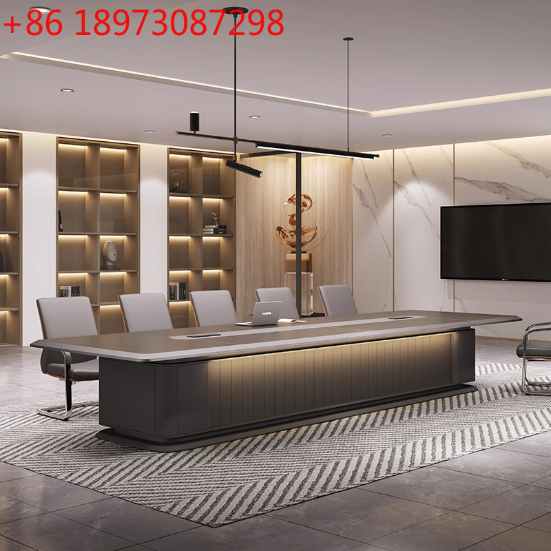 Office Furniture High End - Grande mesa de conferência de escritório