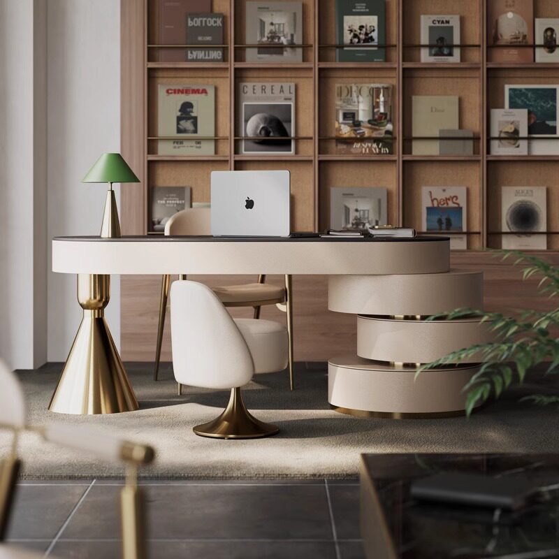 Office Furniture High End - Mesa de Escritório Moderna Minimalista em