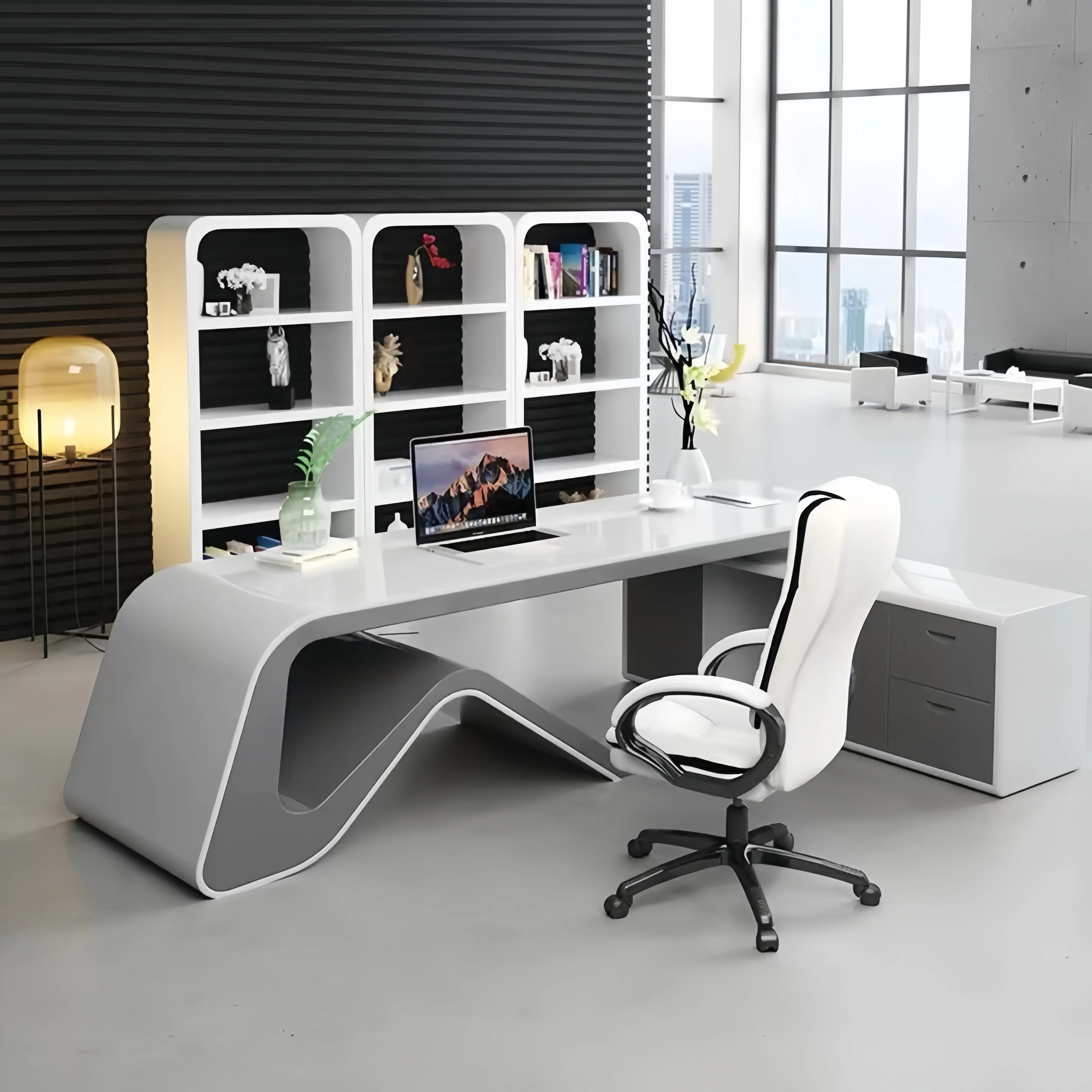 Mesa de Escritório de Canto de - Office Furniture High End avaliação e preço