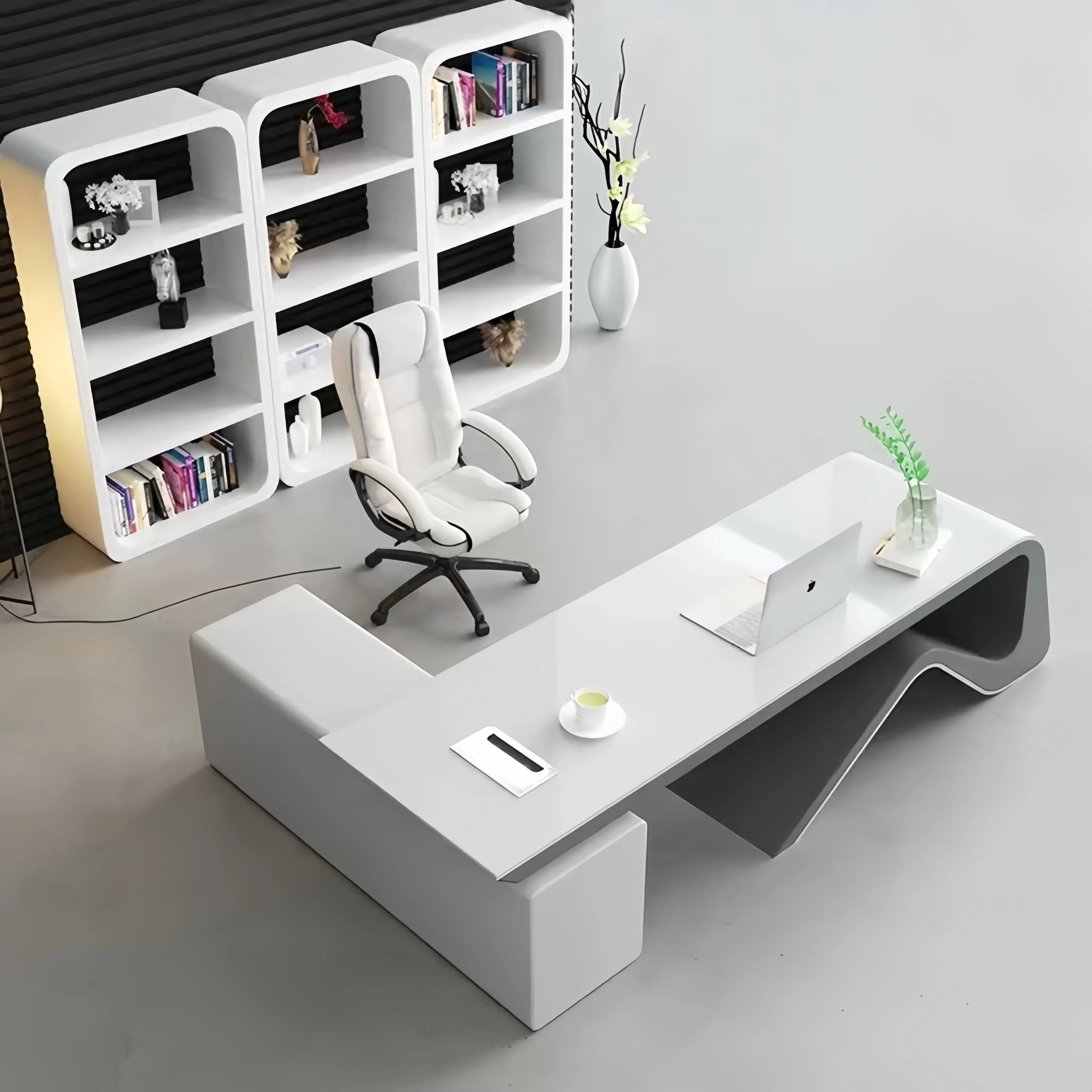 Mesa de Escritório de Canto de - Office Furniture High End avaliação e preço