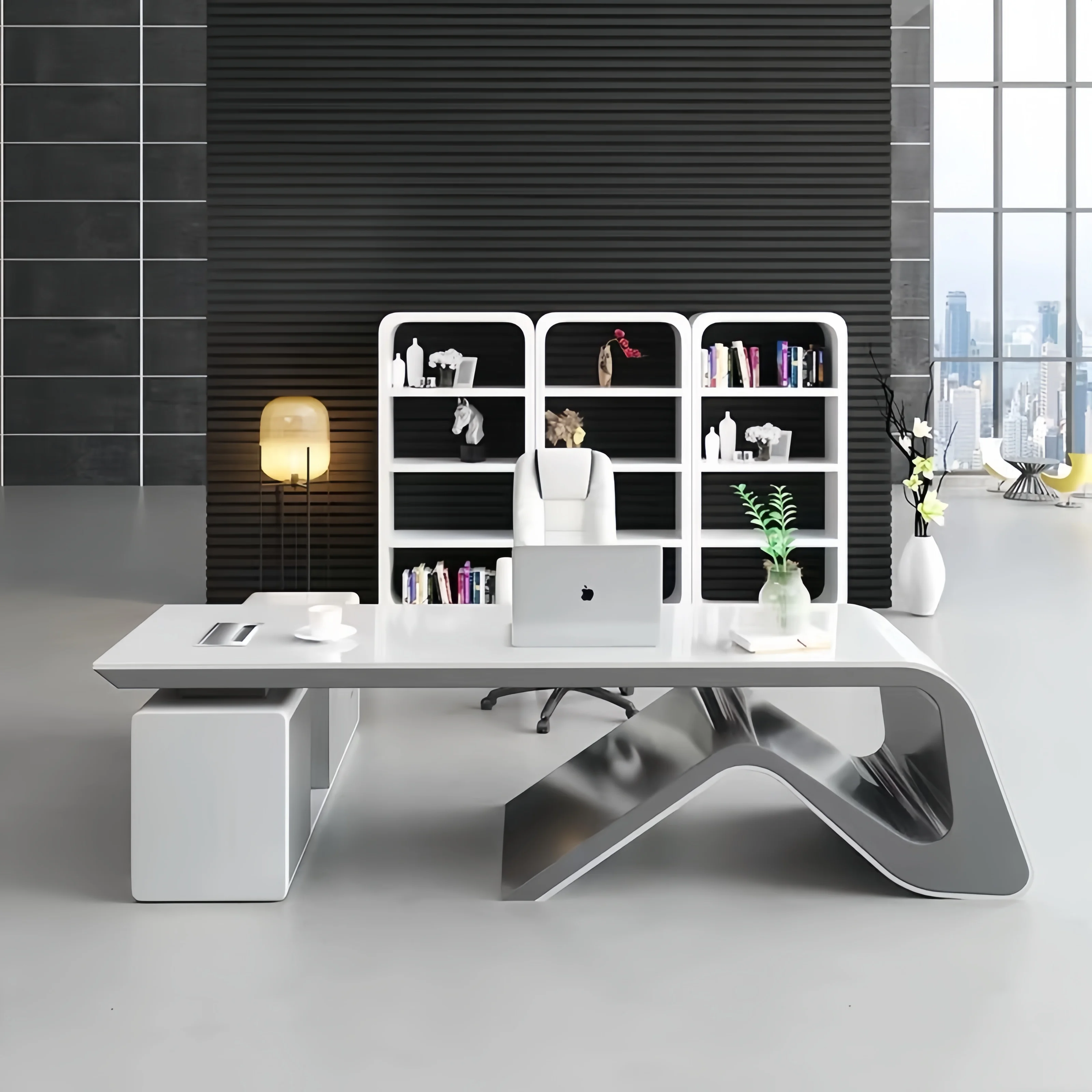 Mesa de Escritório de Canto de - Office Furniture High End avaliação e preço