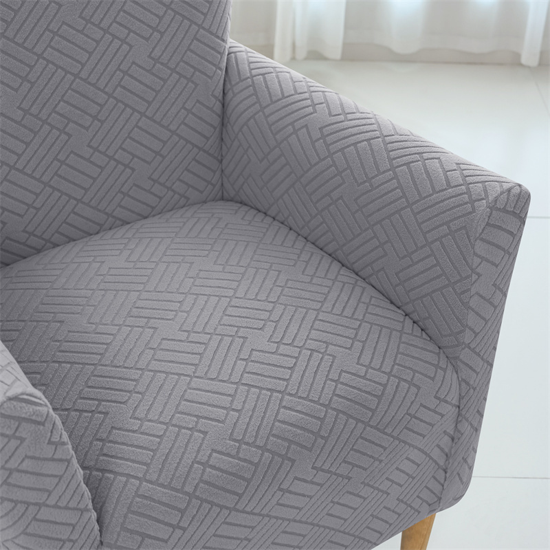 1 Peça Capa Elástica Jacquard  - Office Furniture Dimensions avaliação e preço
