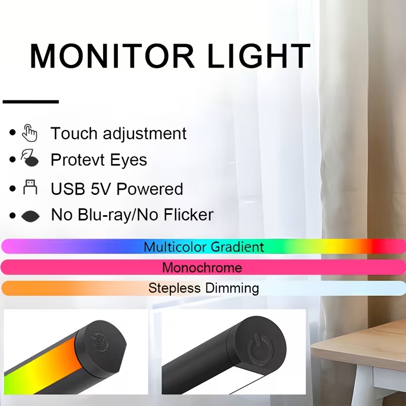 Barra de Luz LED para Monitor  - Adjustable Monitor Mount avaliação e preço