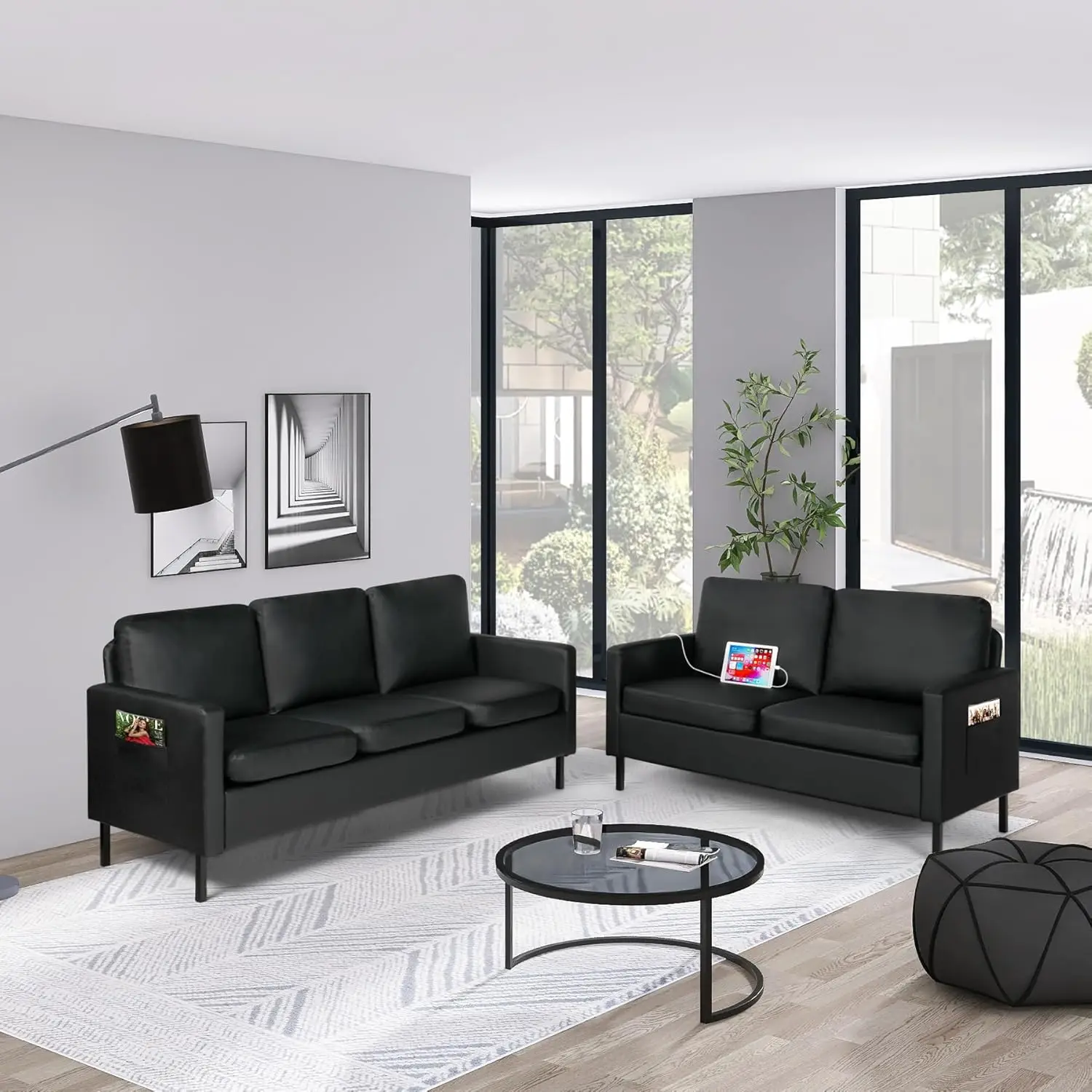 Sofá moderno e confortável com - Office Furniture Dimensions avaliação e preço