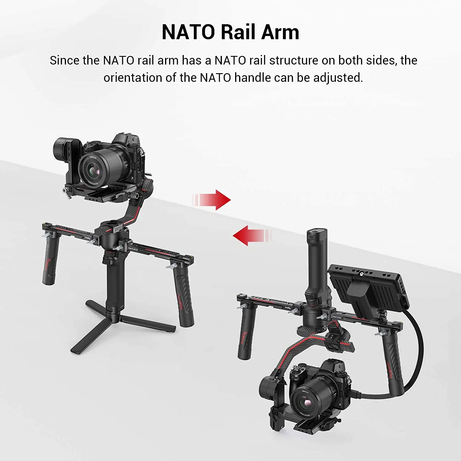 SmallRig 3027 Suporte Duplo Aj - Adjustable Monitor Mount avaliação e preço