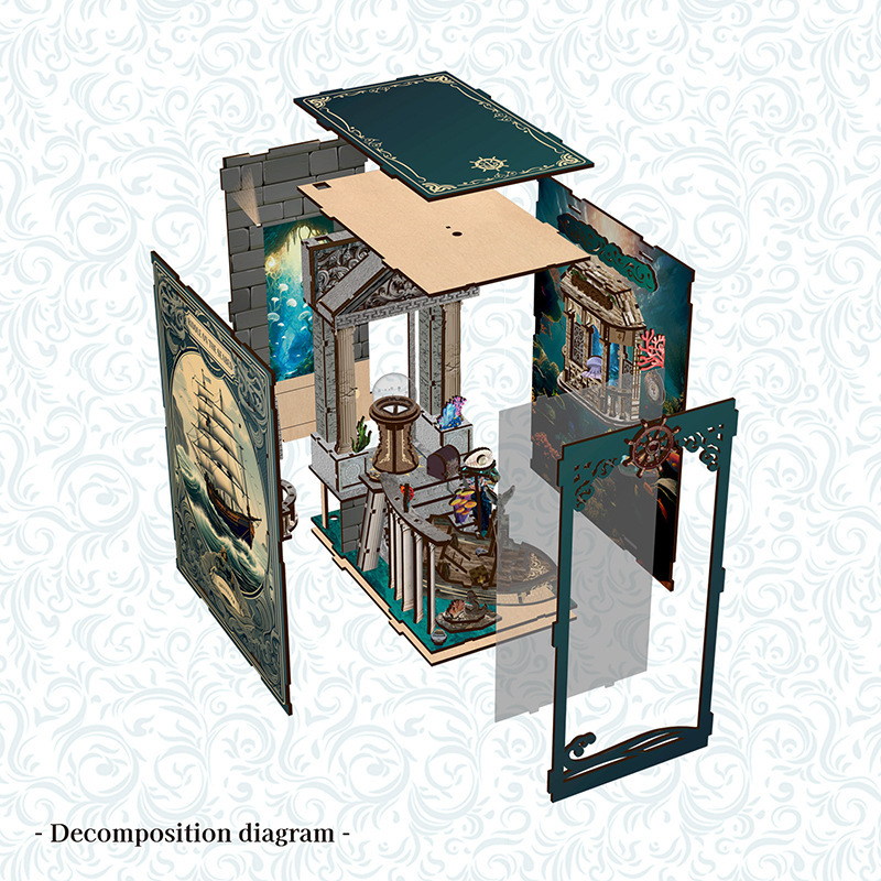 Quebra-Cabeça 3D de Madeira DI - Office Furniture Loft avaliação e preço