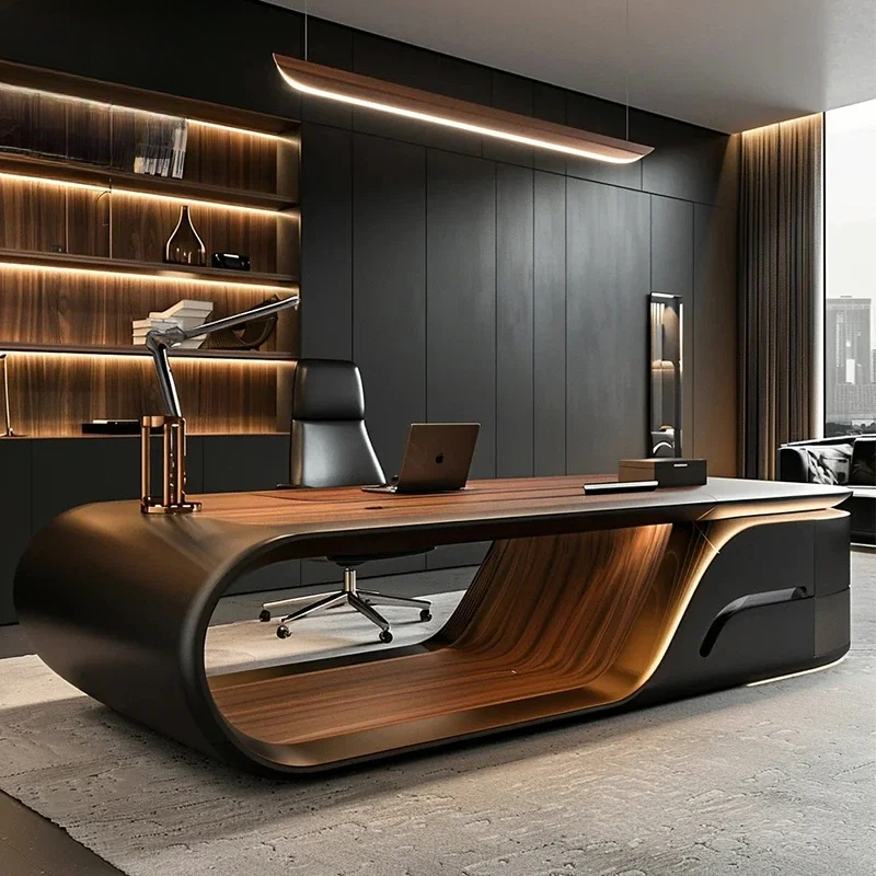 Nova Mesa Executiva Moderna Si - Office Furniture High End avaliação e preço