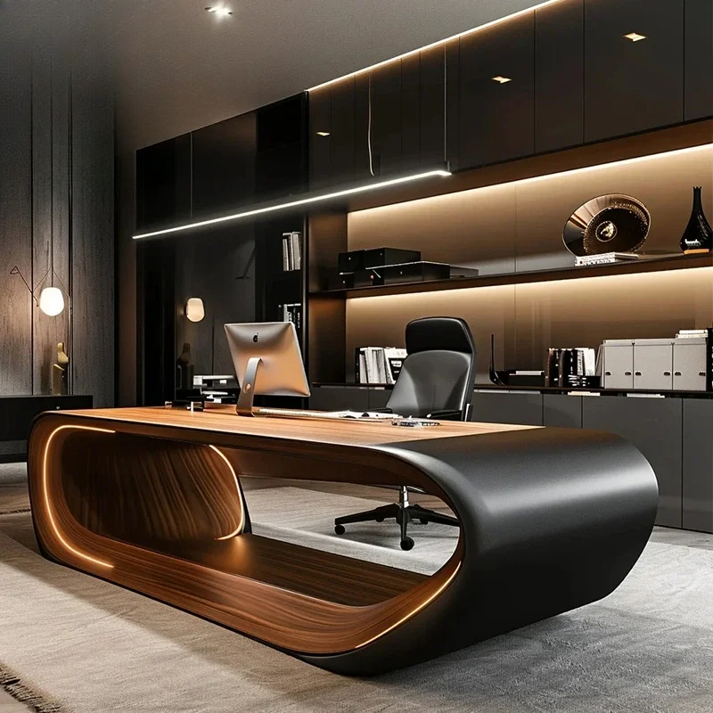 Nova Mesa Executiva Moderna Si - Office Furniture High End avaliação e preço