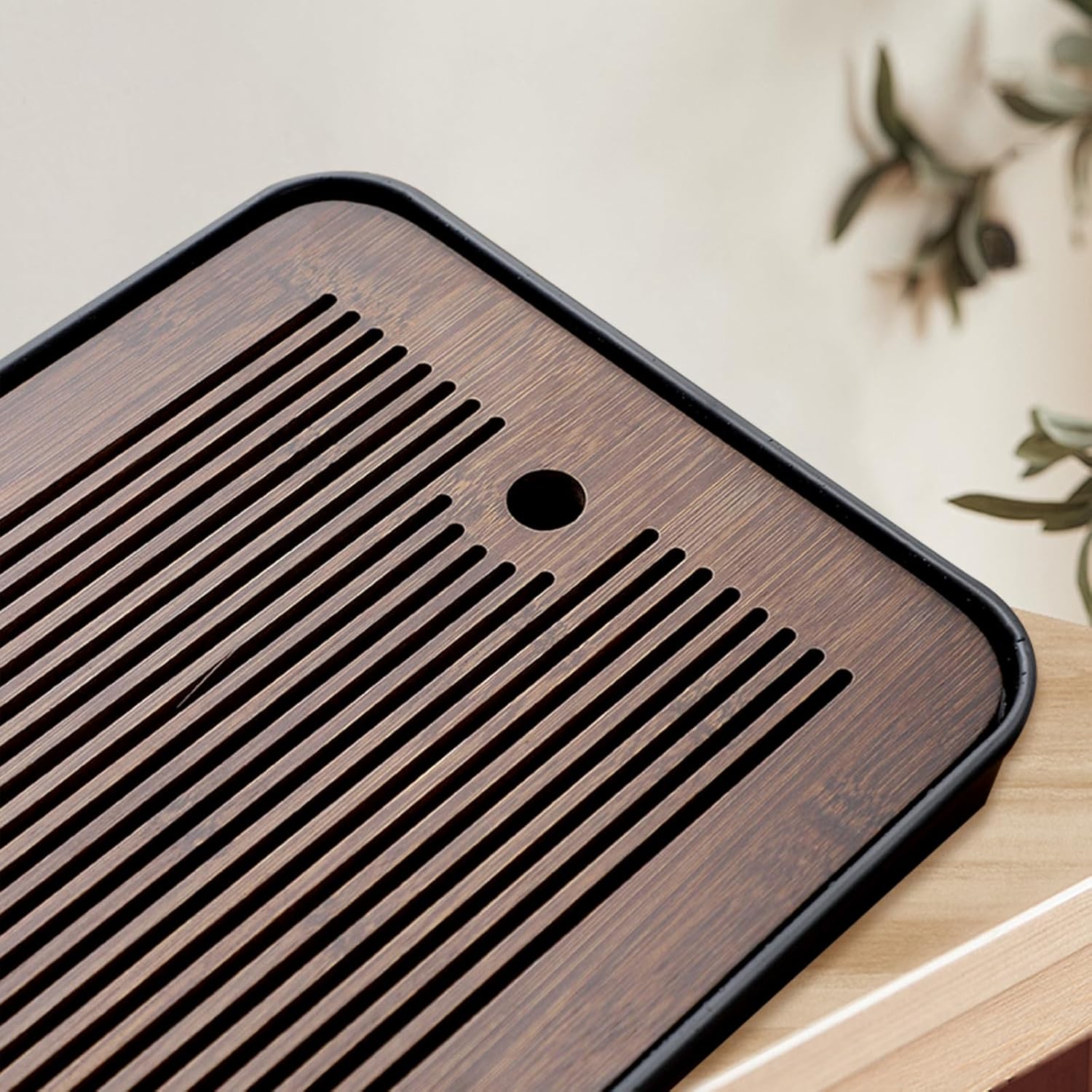 Bandeja de Chá de Bambu Natura - Office Furniture Set avaliação e preço